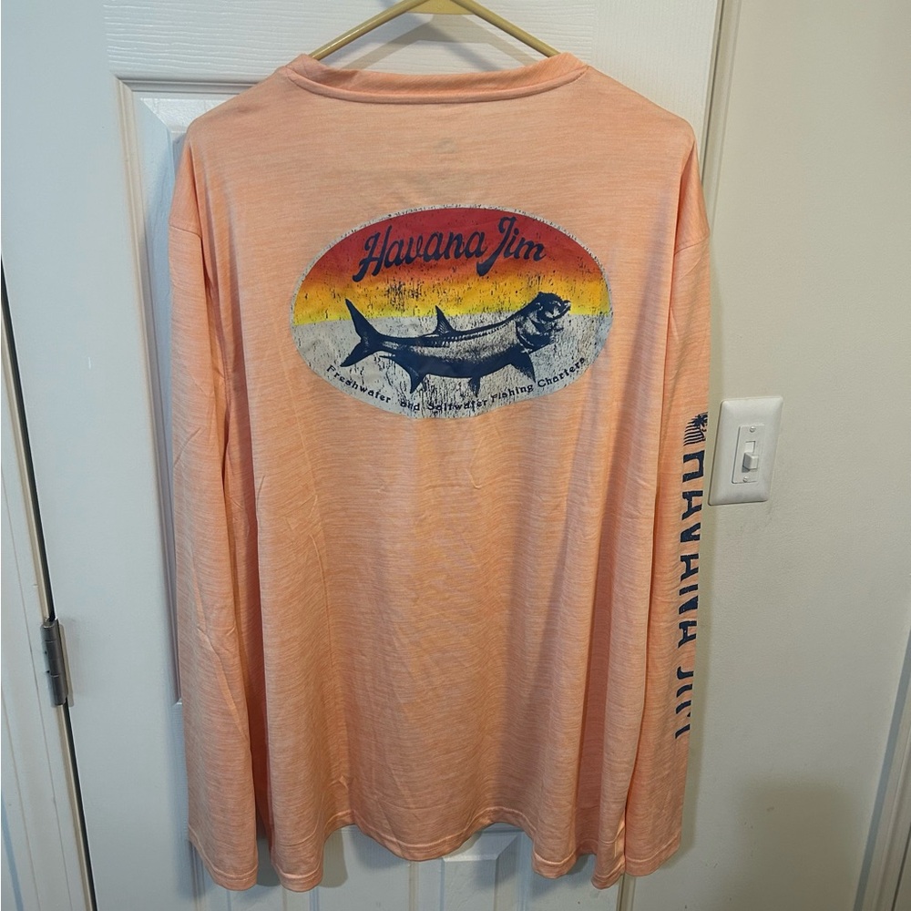 NWT Havana Jim Men’s Long Sleeve UPF Shirt. NEVER WORN - Picture 4 of 7